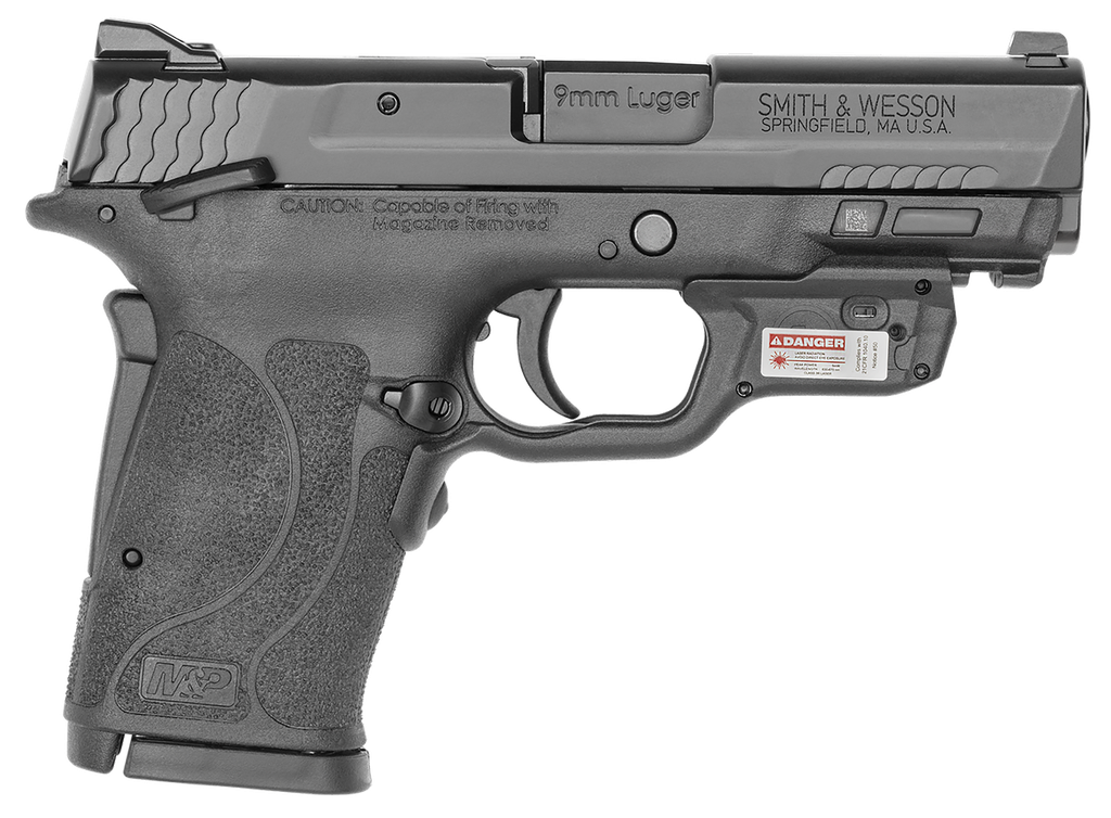 SMITH & WESSON 12438 M&P9 SHIELD EZ M2.0 9MM FACTORY MOUNTED LASER 