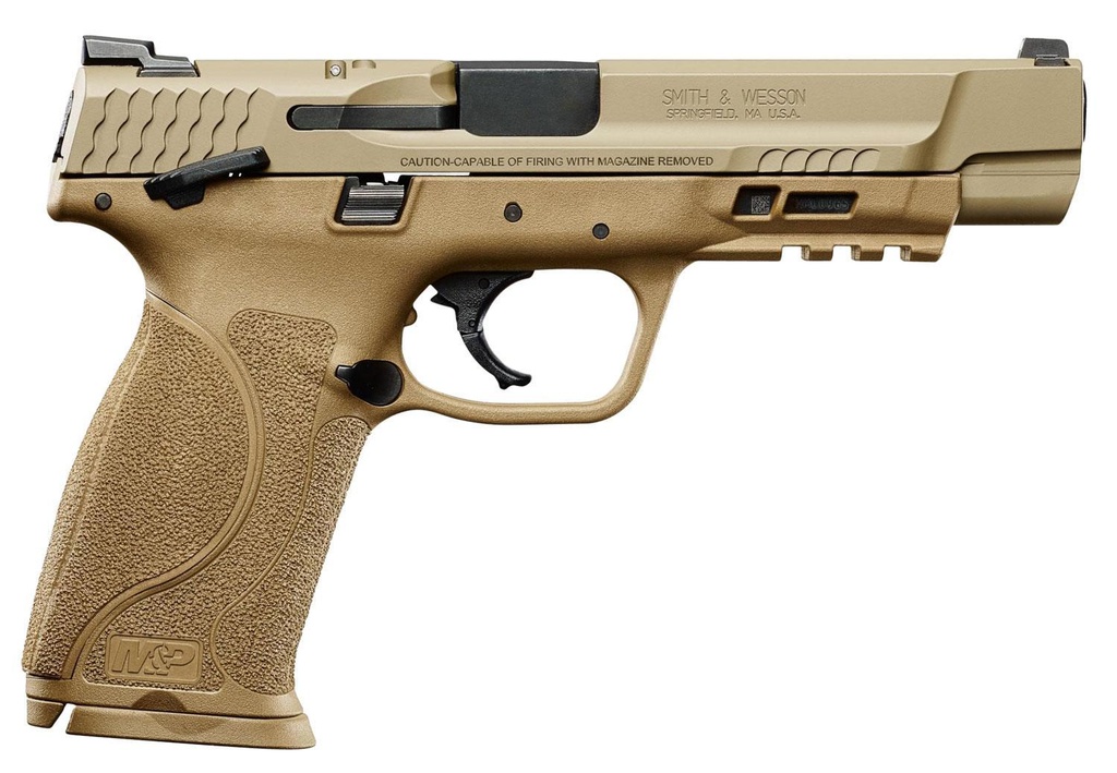 SMITH & WESSON 40SW M&P40 2.0 FDE 5" BBL 15RND MAGS