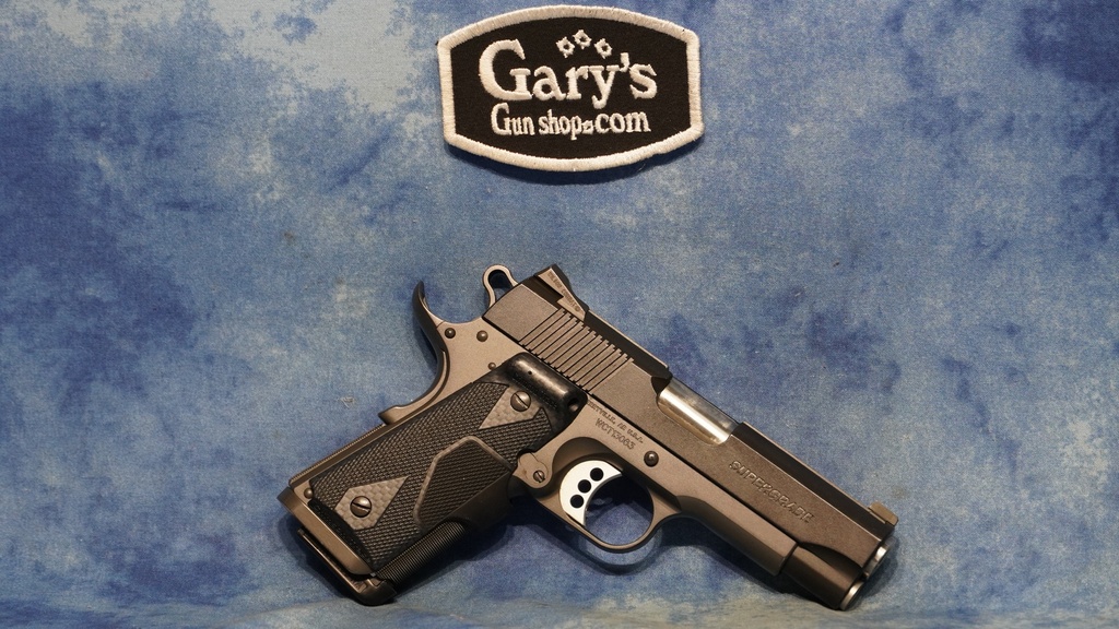 USED WILSON COMBAT SUPERGRADE COMMANDER 45 ACP WITH LASERGRIPS