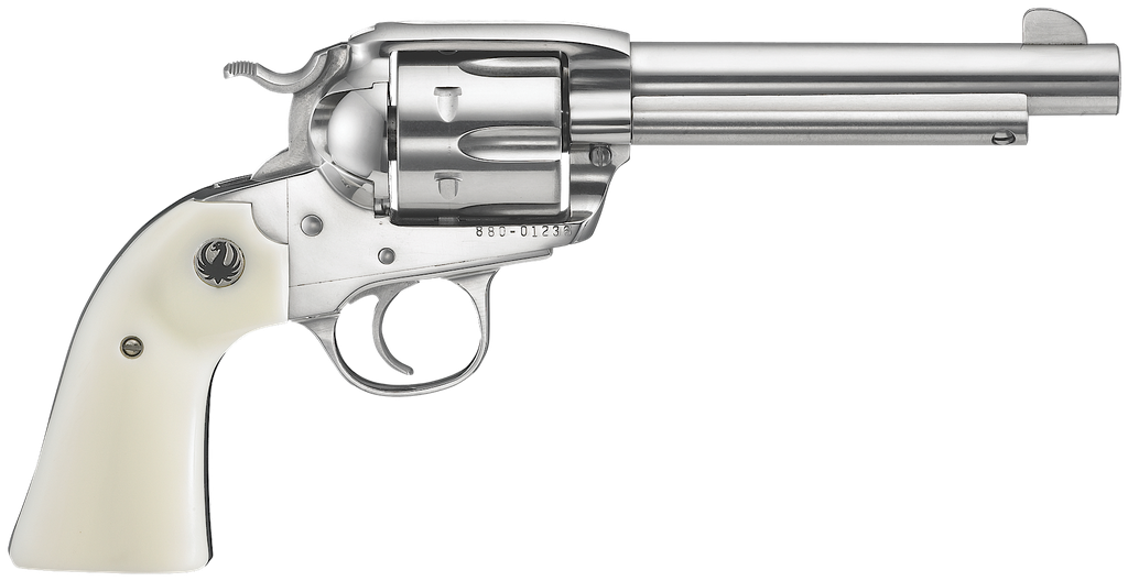 RUGER 5129 VAQUERO 45 LC STAINLESS BISLEY GRIP 5.5" BBL