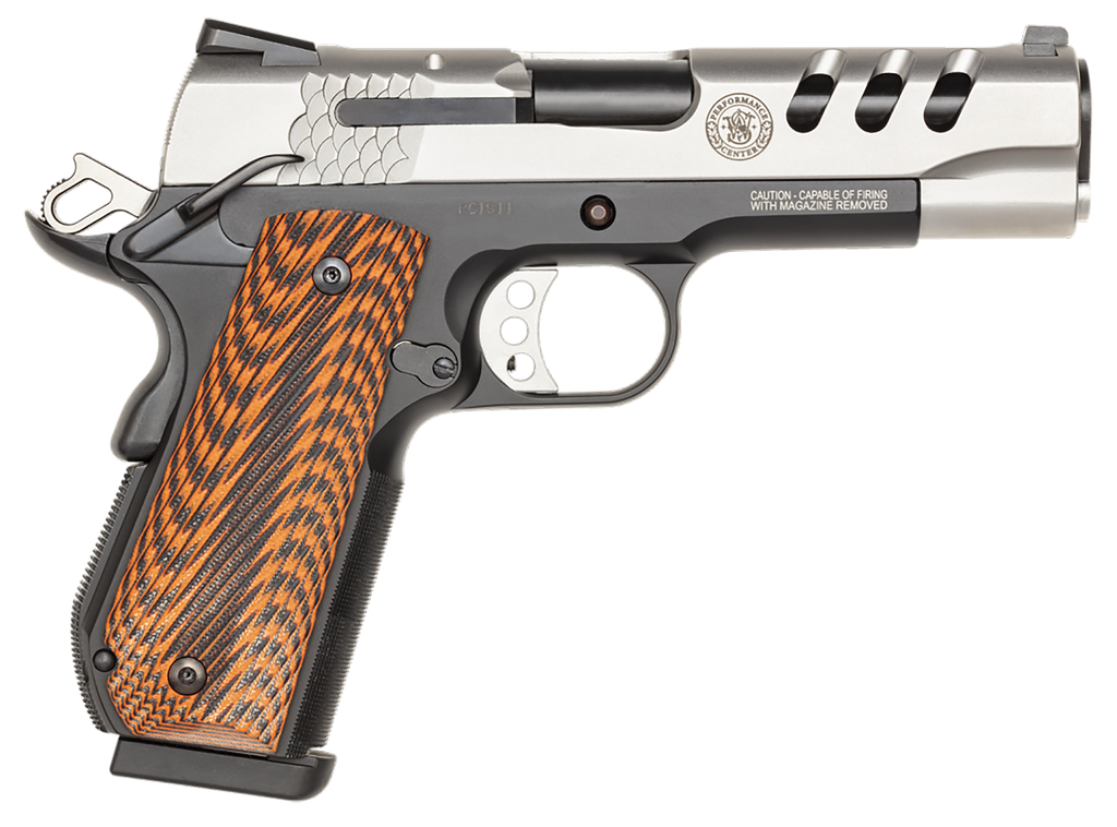 SMITH & WESSON 170344 45 ACP 1911 PERFORMANCE CENTER 4" BBL