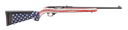 RUGER 31207 10/22 22 LR 10RD 18.50" SATIN BLACK AMERICAN FLAG