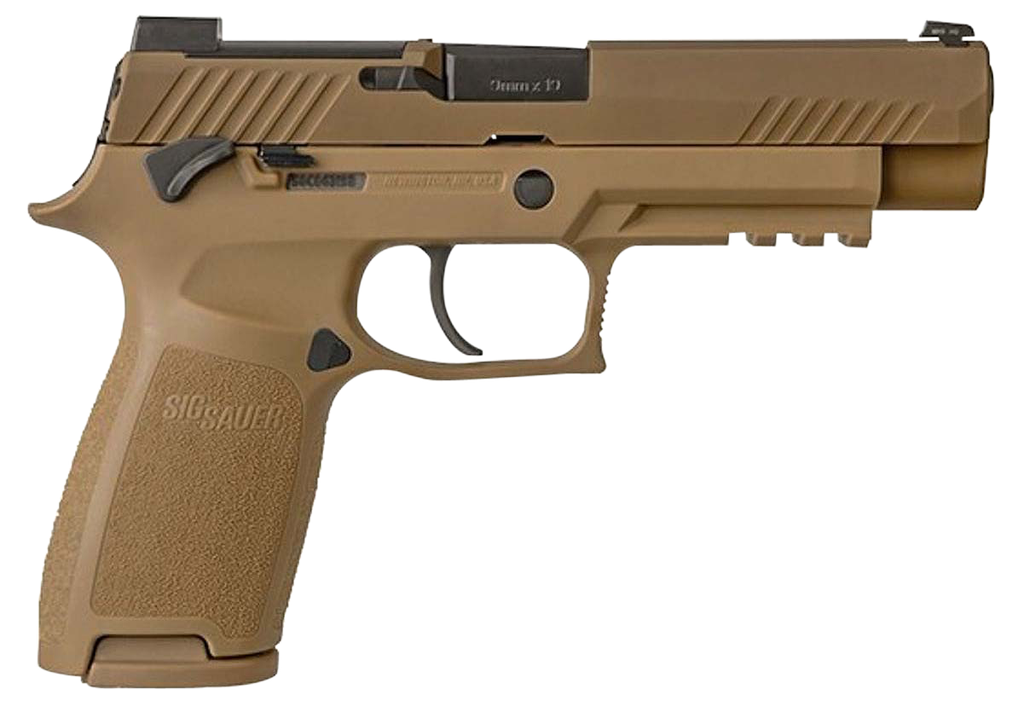 SIG SAUER 320F-9-M17-MS 9MM P320 M17 COYOTE 4.7` BBL 