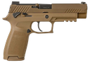 SIG SAUER 320F-9-M17-MS 9MM P320 M17 COYOTE 4.7` BBL 