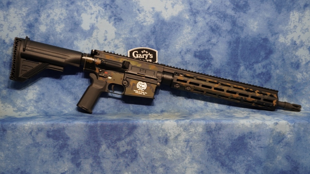 HECKLER & KOCH 81001005 MR762A1 75TH ANNIVERSARY 16.5" BBL 20 RND FLECKTARN CAMO  7.62X51MM 