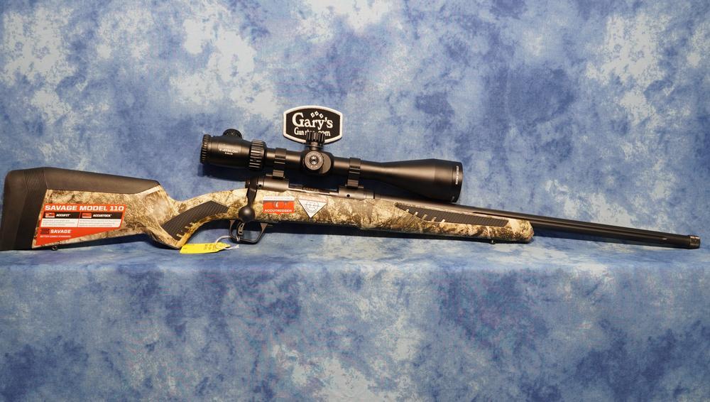 USED SAVAGE MODEL 110 VARMINT 223 REM W/SCOPE
