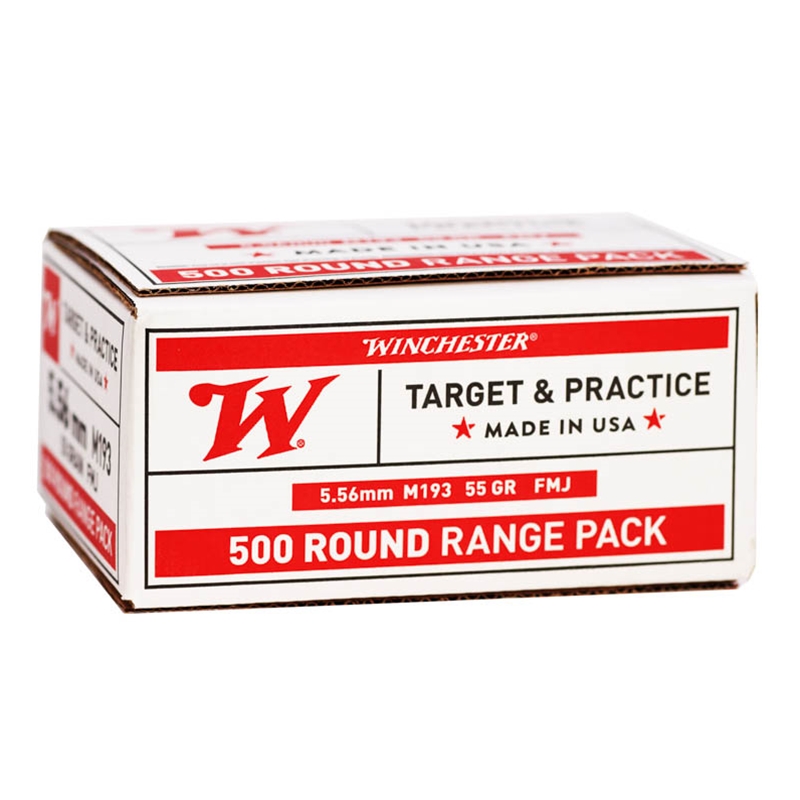 WINCHESTER WM193500 TARGET /  PRACTICE 5.56MM 500 COUNT