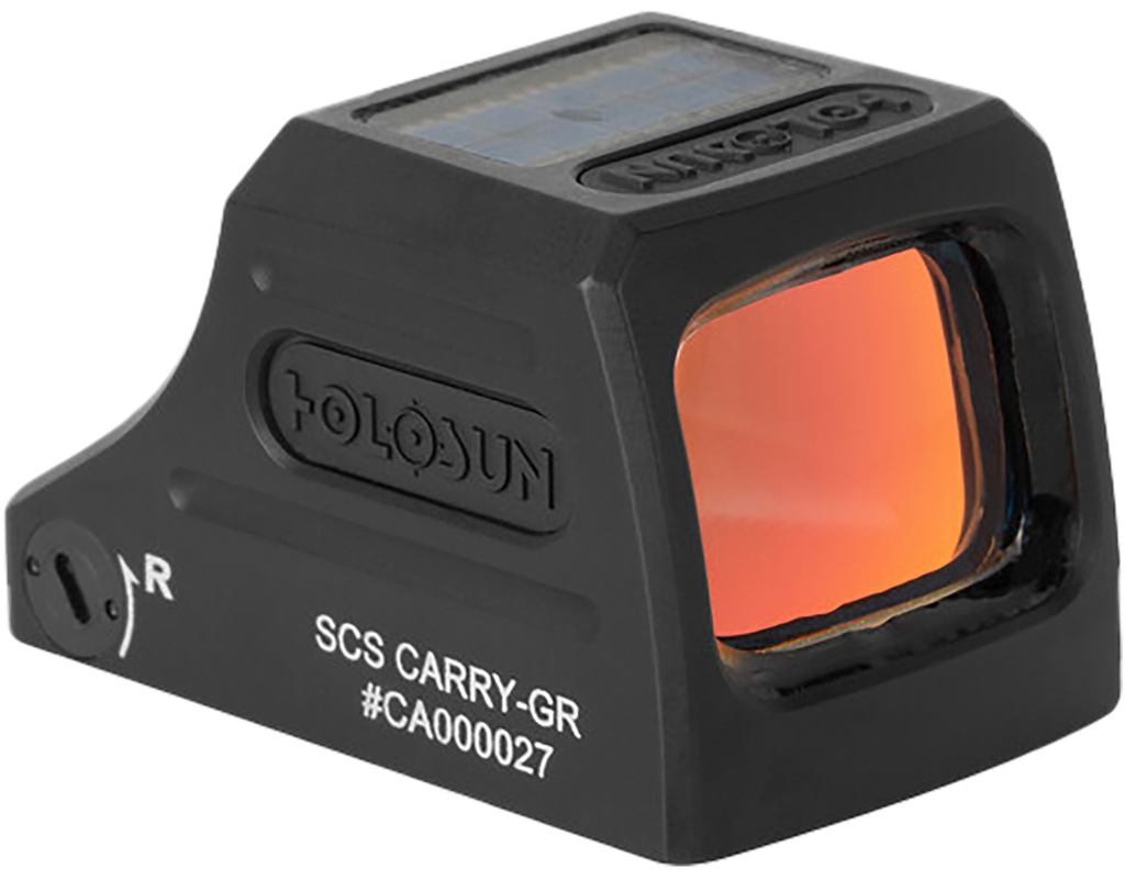 HOLOSUN SCS-CARRY-GR SOLAR CHARGING CARRY 2 MOA GREEN DOT 32 MOA CIRCLE MRS