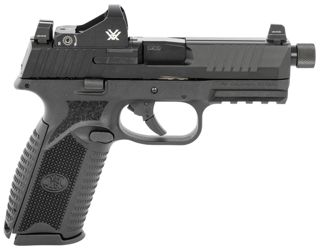 FN 66-100844 509 TACTICAL 9MM LUGER 17+1/24+1 4.50" THREADED BARREL INCLUDES VIPER RED DOT