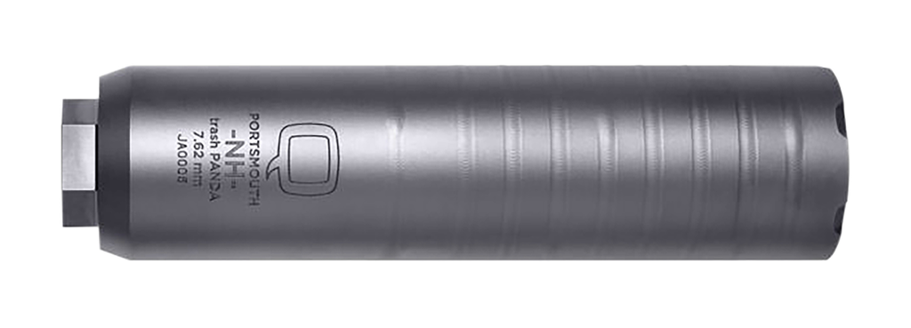Q LLC SIL-TP-QUICKIE-762 TRASH PANDA 30 CAL SUPPRESSOR TITANIUM W/ MUZZLE DEVICE