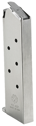RUGER 90366 SR1911 OEM 7 ROUND 45 ACP STAINLESS STEEL MAGAZINE