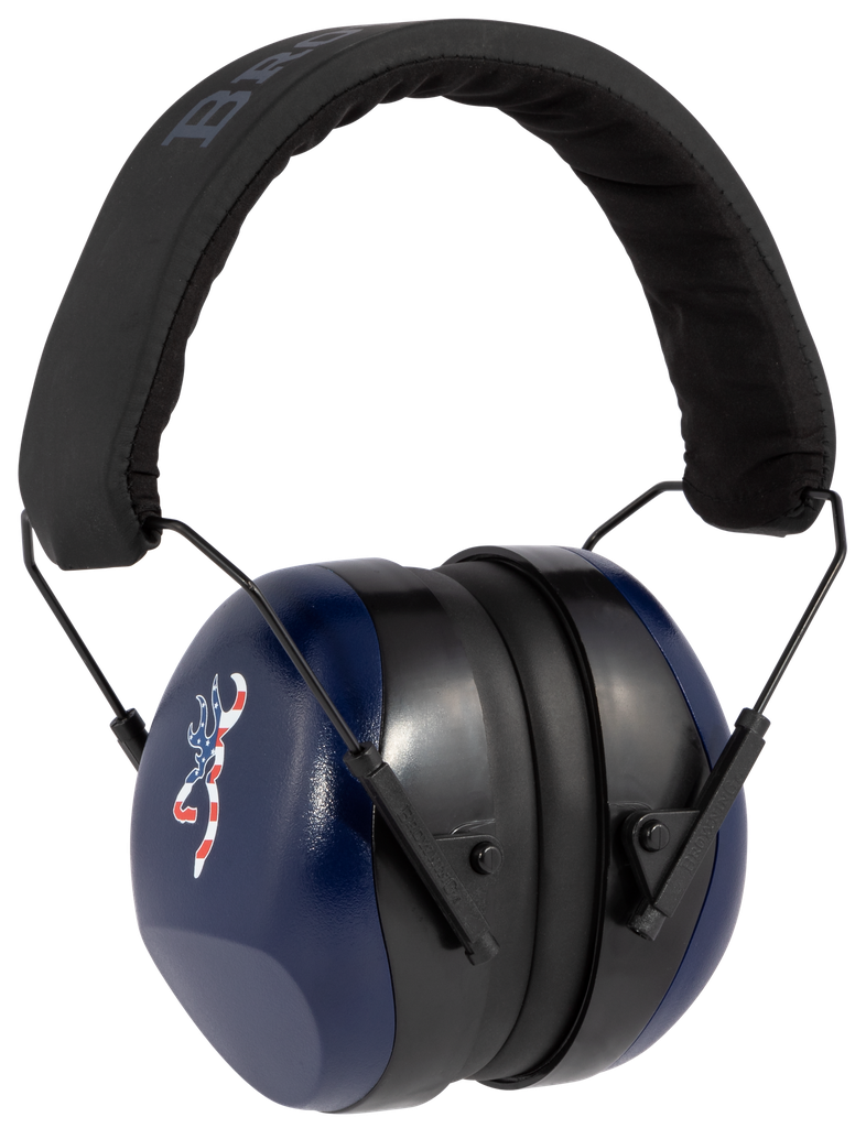 BROWNING 126387 BUCK MARK II  PLASTIC 27 DB OVER THE HEAD BLUE/BLACK ADULT