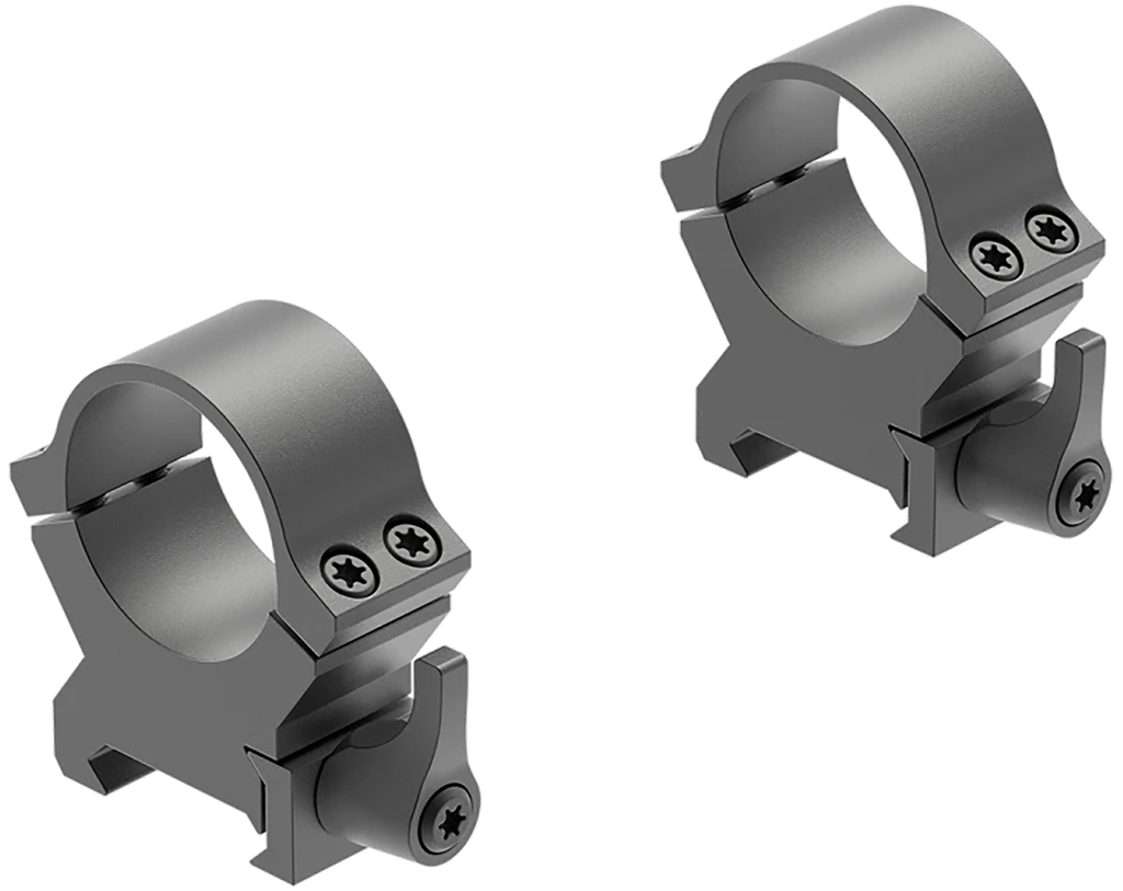 LEUPOLD 174071 QRW2 CROSS-SLOT  MATTE BLACK 1" HIGH