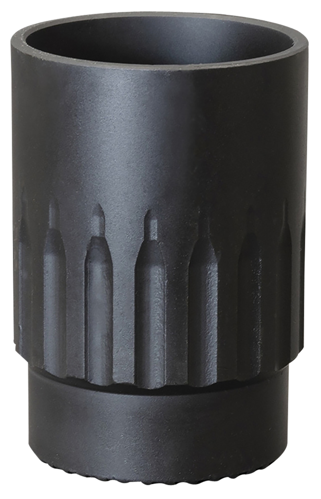 YANKEE HILL 3130 BLAST DEFLECTOR QD SHORT 30 CAL BLACK STEEL WITH 2.19" OAL FOR YHM QD MOUNTS