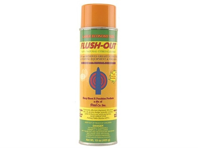FLUSH-OUT NATURAL CITRUS GUN CLEANER-DEGREASER 15 OZ AEROSOL