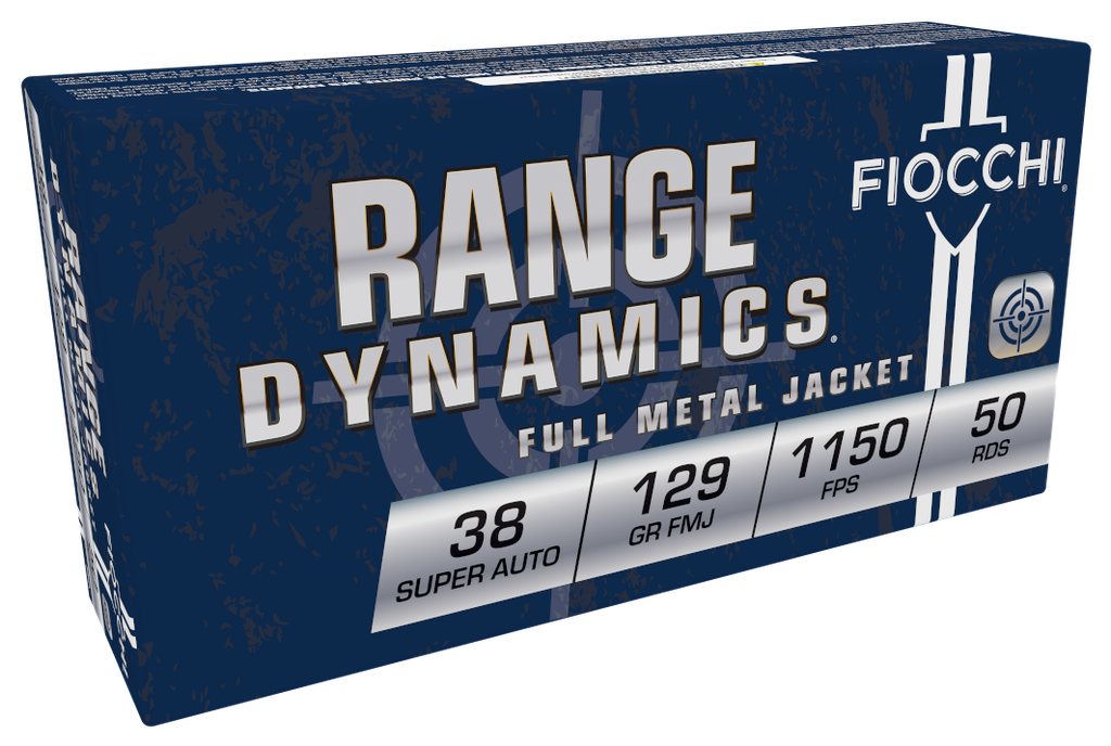 FIOCCHI 38 SUPER BRONZE 130GR FMJ 50 RNDS 38SA