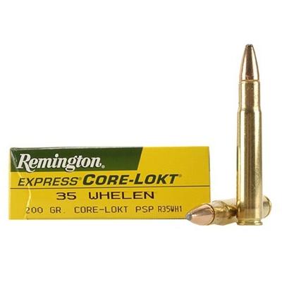 REMINGTON R35WH1 EXPRESS 35 WHELEN 200 GRAIN CORE-LOKT PSP SP 20 RNDS