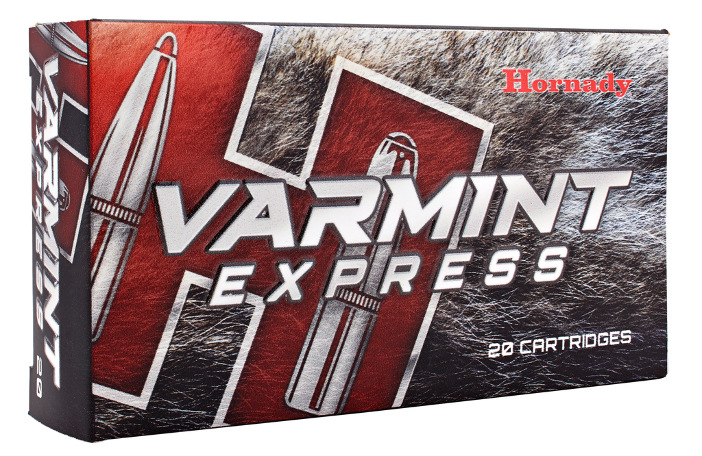 HORNADY 8324 VARMINT EXPRESS 220 SWIFT 55 GRAIN V-MAX 20 PER BOX