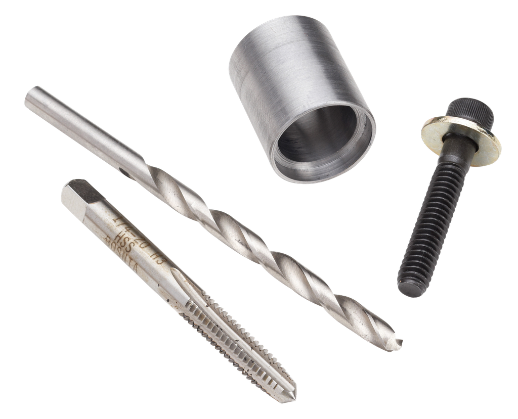 HORNADY 050033 STUCK CASE REMOVER SILVER MULTI CALIBER INCLUDES #7 DRILL AND 1/4 INCH 20 TAP