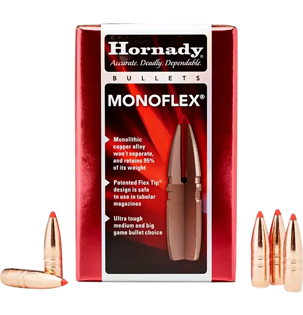 HORNADY 0310 MONOFLEX  30 CAL .308 140 GR MONOFLEX 50 PER BOX/ 25 CASE