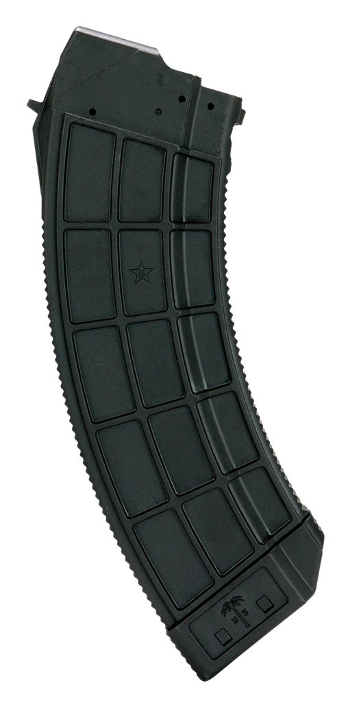 US PALM MA943A STANDARD 30 ROUNDS 7.62X39MM FOR AK-47 BLACK POLYMER