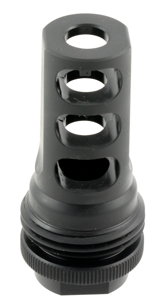 SILENCERCO AC1282 ASR MUZZLE BRAKE 30 CAL 1/2"-28 TPI BLACK
