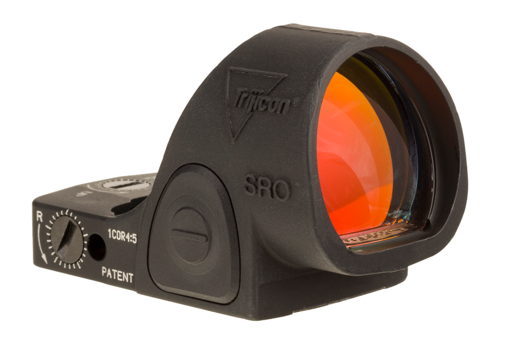 TRIJICON SRO 1 MOA RED DOT BLACK CR2032 LITHIUM 2500001