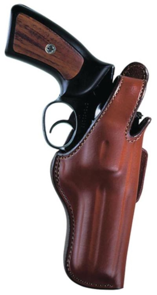 BIANCHI 5BHL THUMBSNAP HIP HOLSTER S&W 34 KIT GUN SIZE 4 RH TAN 14096
