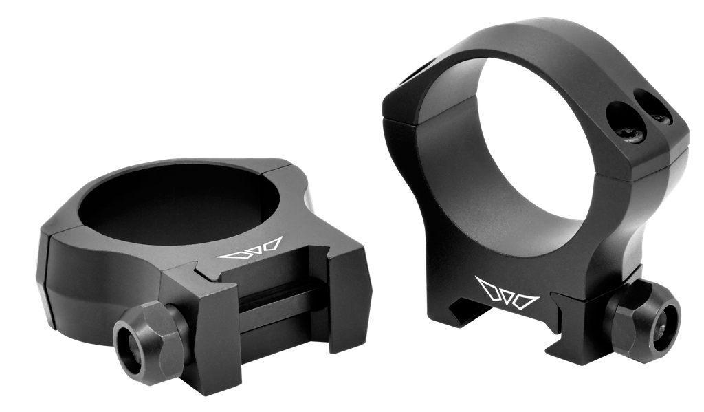 WARNE MOUNTAIN TECH 34MM MEDIUM PRECISION RINGS MATTE BLACK 7221M