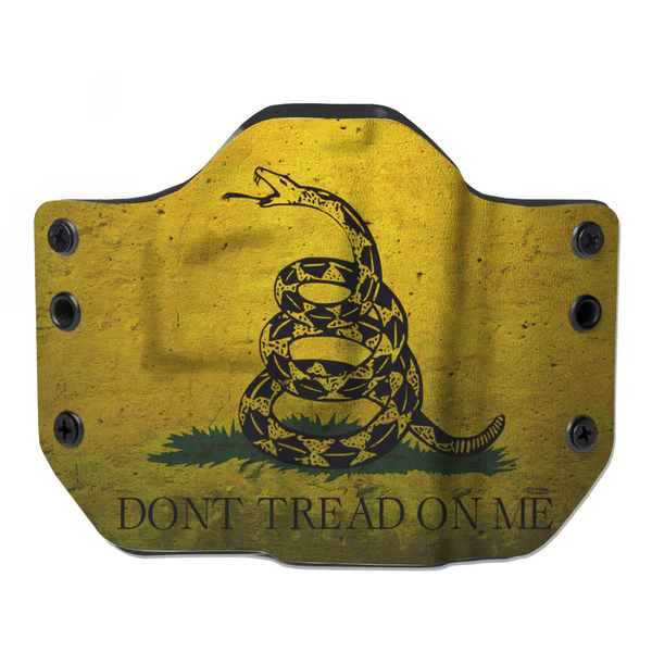 BULLSEYE HOLSTERS BH-KIT-OWB-019-M-U OWB DON'T TREAD ON ME M - MEDIUM #019