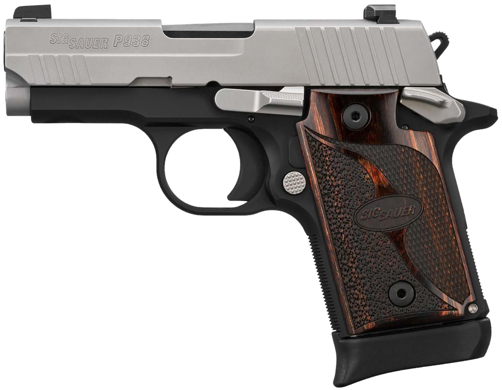 SIG SAUER 938-9-TXR3-AMBI P938 MICRO-COMPACT  9MM 6+1/7+1 3"