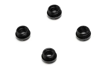 STRIKE INDUSTRIES 1911 GRIP SCREW BUSHINGS SLIM BLUE FINISH 4 PACK SI-1911SB-BF-SLIM