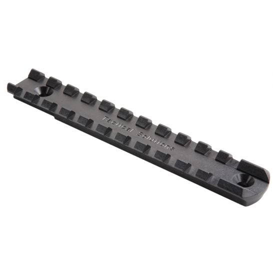 TACTICAL SOLUTIONS TRAIL-LITE BUCK MARK ALUMINUM 1-PIECE STANDARD SCOPE RAIL, MATTE BLACK - BMSR-STD
