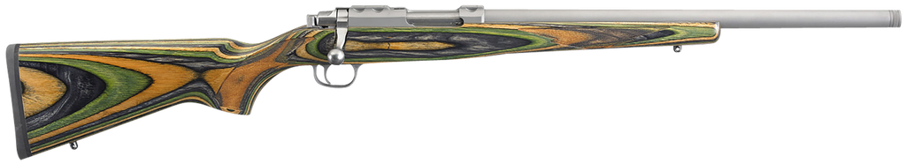 RUGER 7220 77/17 17 HORNET 6+1 18.50" THREADED BARREL, MATTE STAINLESS