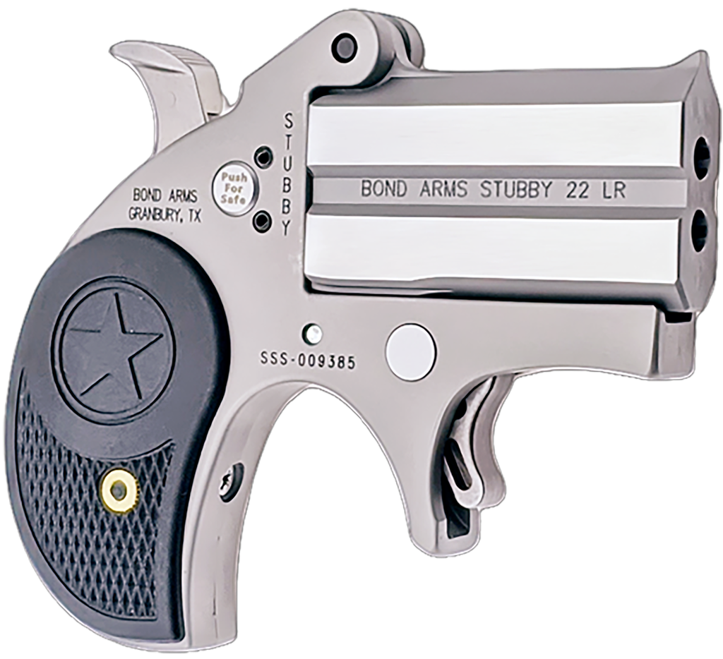 BOND ARMS BASTB STUBBY 22 LR 2 ROUND SHOT 2.20" BBL MATTE SS