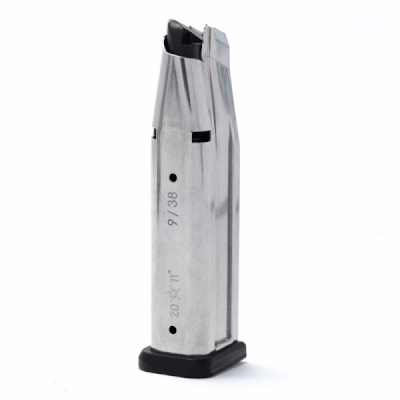 STACCATO 700-291912602-00 9MM / 38 SUPER 17 ROUND / 126MM DOUBLE STACK MAGAZINE 