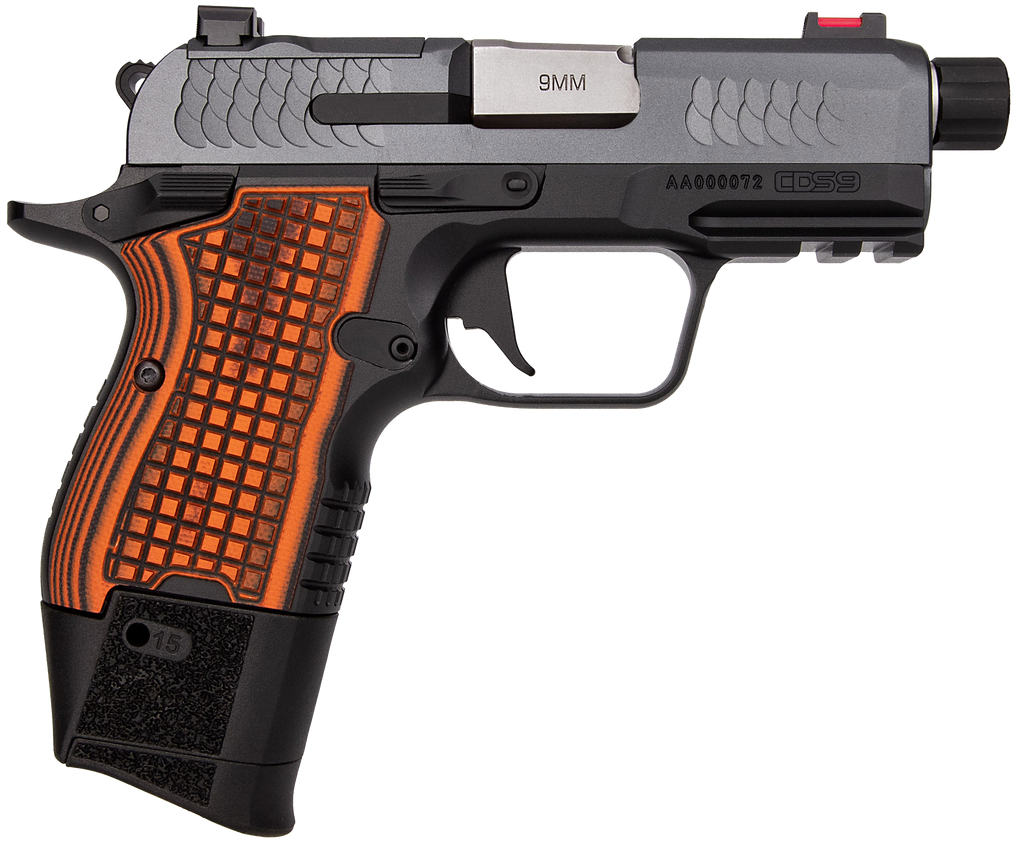 KIMBER 3600004 CDS9 9MM 15 ROUND 3.64" BLACK KIMPRO II OPTIC READY