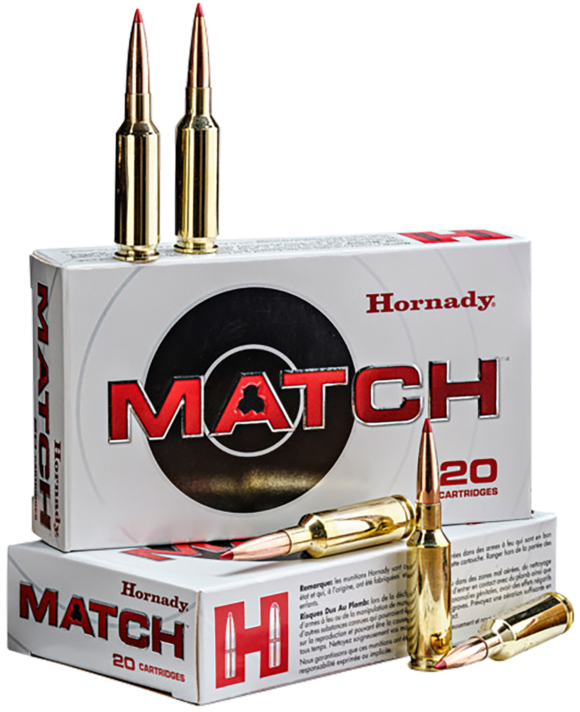 HORNADY 81597 MATCH 6 MM GT 109GR EXTREMELY LOW DRAG-MATCH 20 RNDS