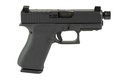 GLOCK G43X BLACKOUT2 9MM O.R. BLACK THREADED