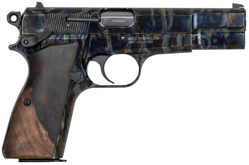 MAC 12000010 GP-35 9MM LUGER 15+1 4.70" BLACK STEEL BARREL, COLOR CASE HARDENED