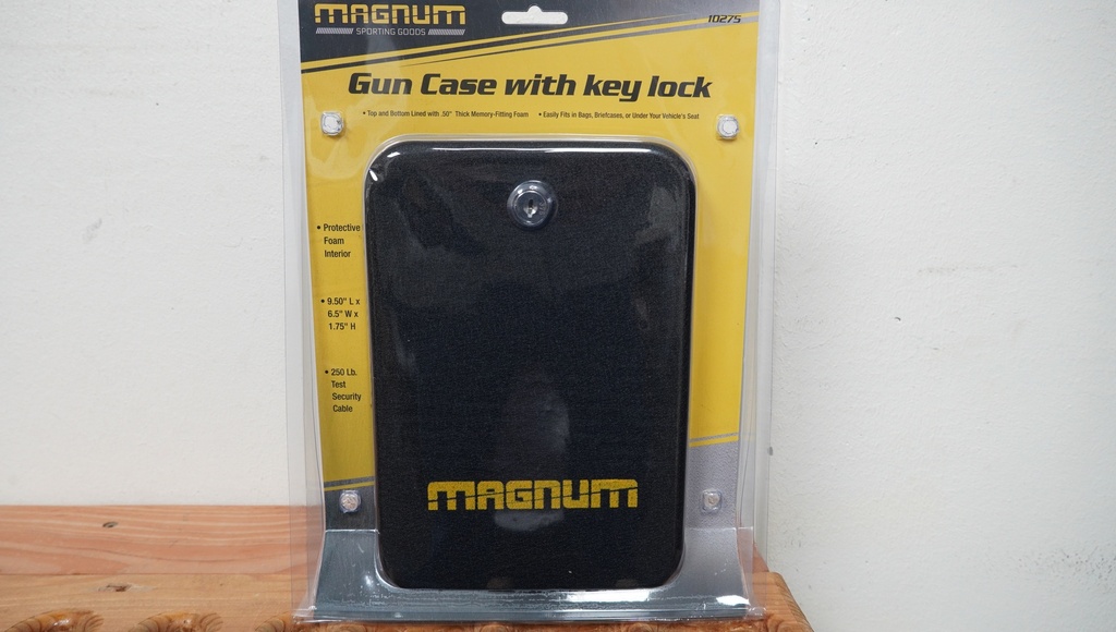 RIDGELINE 10275 MAGNUM GUN CASE W/KEY LOCK