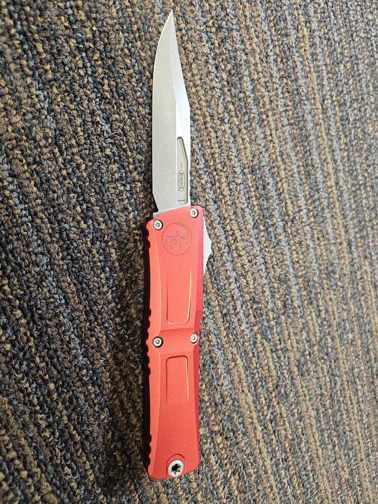 MICROTECH 1146-10 APRD COMBAT TROODON GNE III BOWIE APOCALYPTIC STANDARD RED 