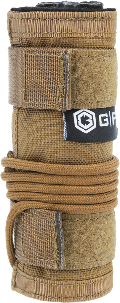 GPS TACTICAL SUPPRESSOR COVER 22LR 5" TAN GPS-T800-22LR-5T