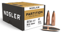 NOSLER 16331 PARTITION 30 CAL 180 GRAIN SPITZER 50 CNT
