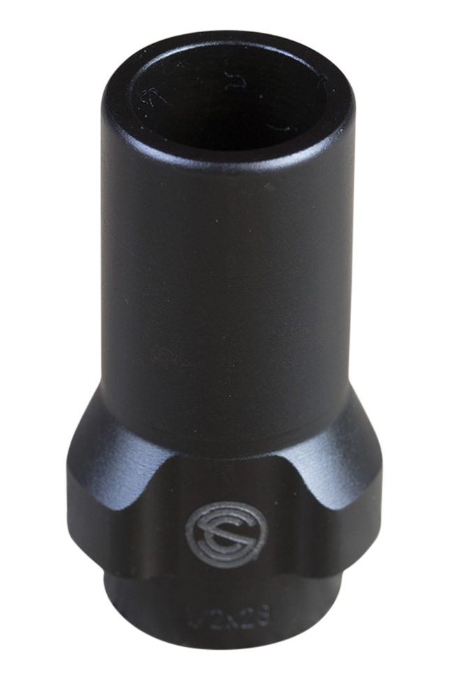 SILENCERCO AC2609 3-LUG MUZZLE DEVICE 9MM LUGER 5/8"-24 TPI