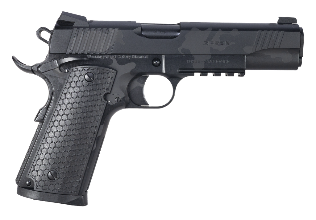 GIRSAN MC1911 S UNTOUCHABLE FULL SIZE 45 ACP BLACK CAMO 392068