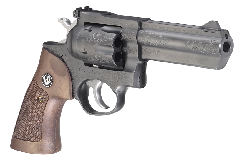 RUGER 1783 GP100 DELUXE ENGRAVED 357 MAGNUM 4" BBL