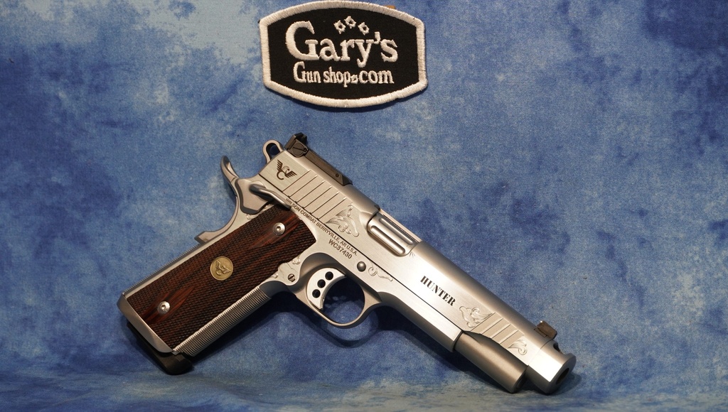 WILSON COMBAT HUNTER 10MM STAINLESS ENGRAVED COMPENSATED