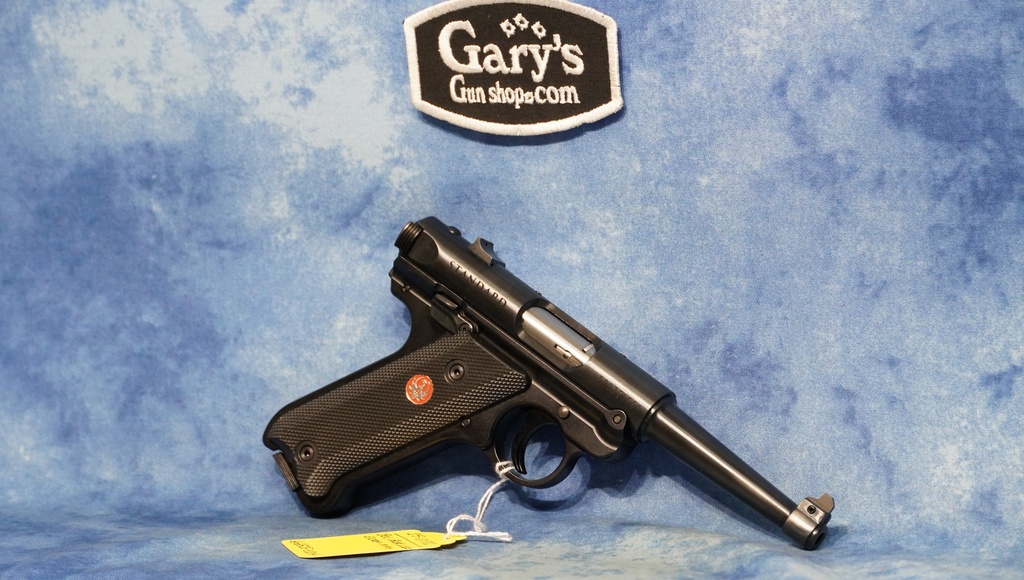 USED RUGER MARK IV 22 LR 4.75" TAPER BARREL BLUED