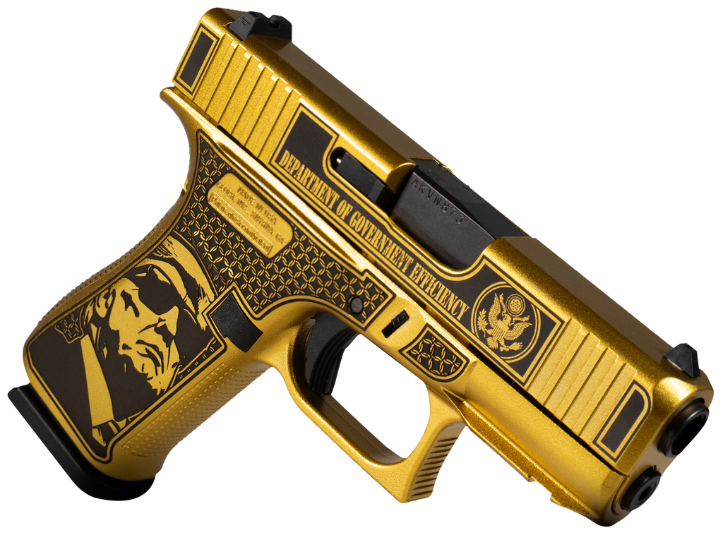 GLOCK UX4350201FRDGE G43X D.O.G.E. SUB-COMPACT  9MM 10+1 3.41" GLAMOUR GLOCK GOLD